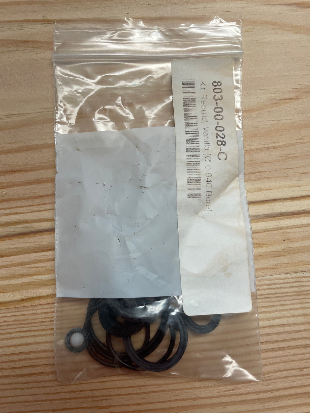 FOX Vanilla / Vanilla R Damper Rebuild Seal Kit – 803-00-028-C