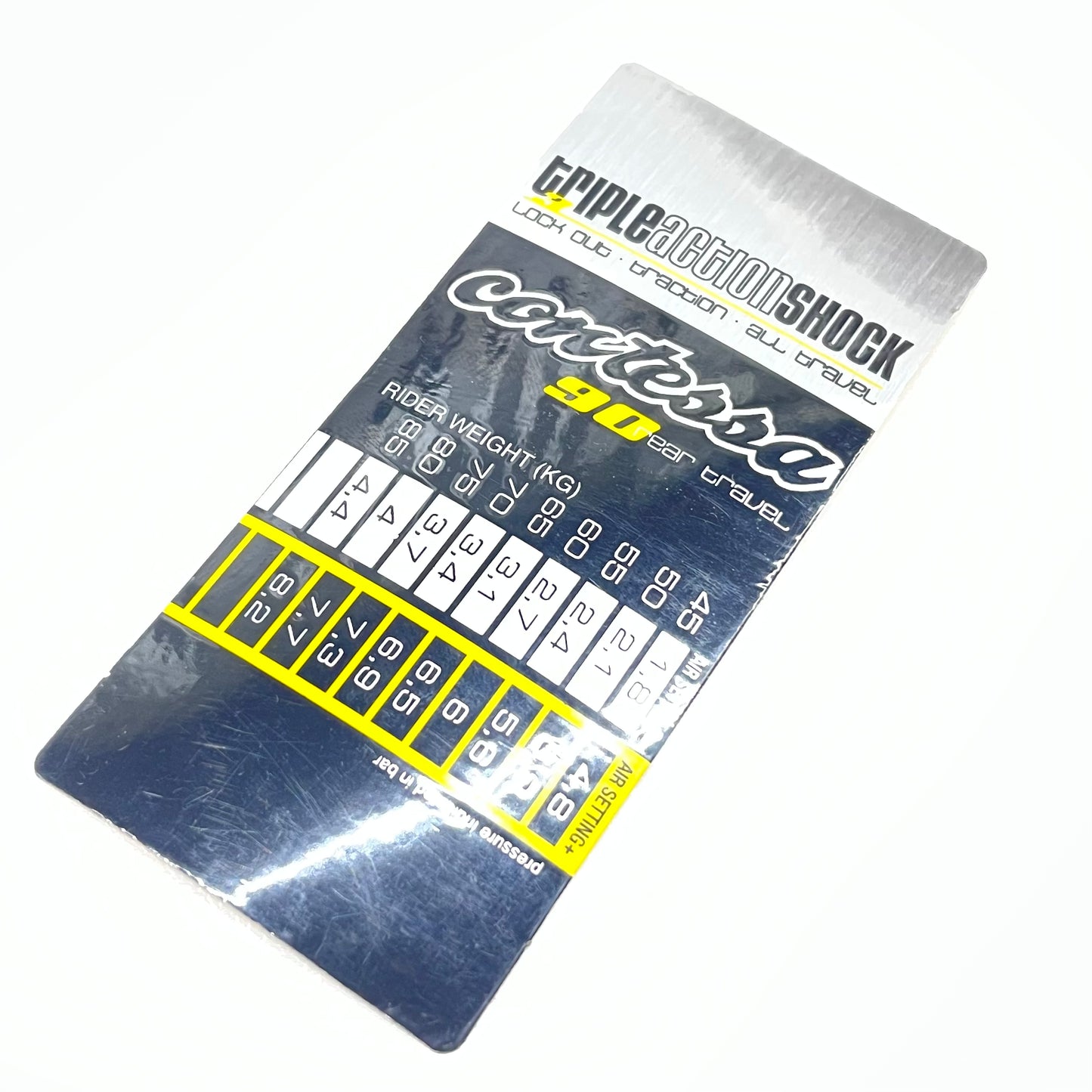 Scott damper Piggyback Decal Sticker Contessa damper 05