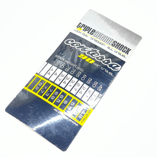 Scott damper Piggyback Decal Sticker Contessa damper 05