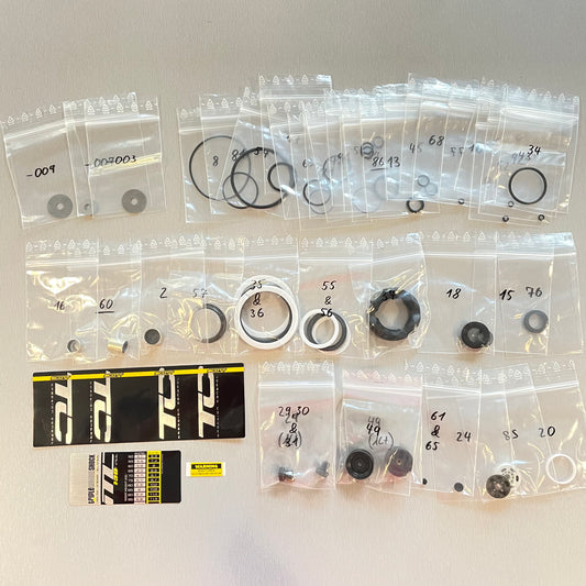 Complete maintenance kit for Scott TC damper