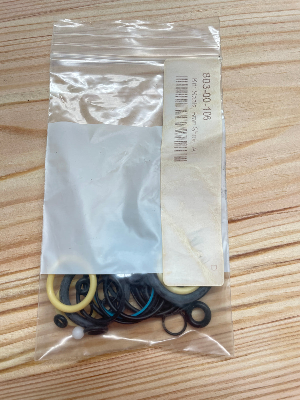 FOX Brain Rear Shock Damper Seal Kit – 803-00-106