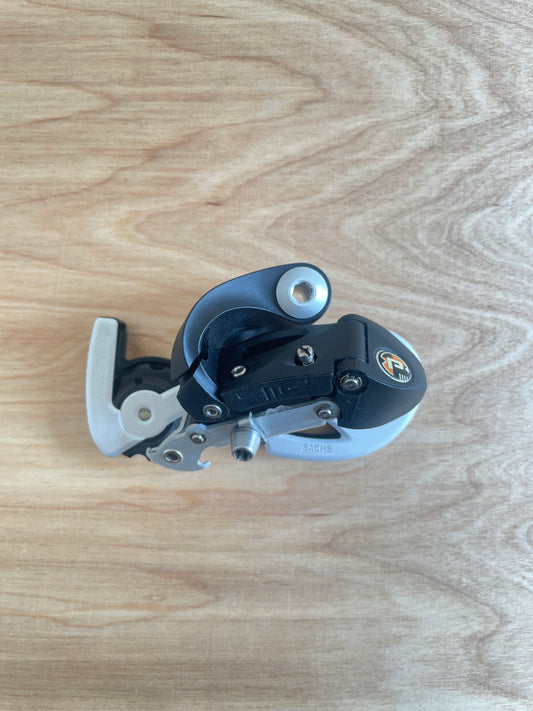Rear derailleur for the Porsche FS Evo from the '90s by Sachs Plasma