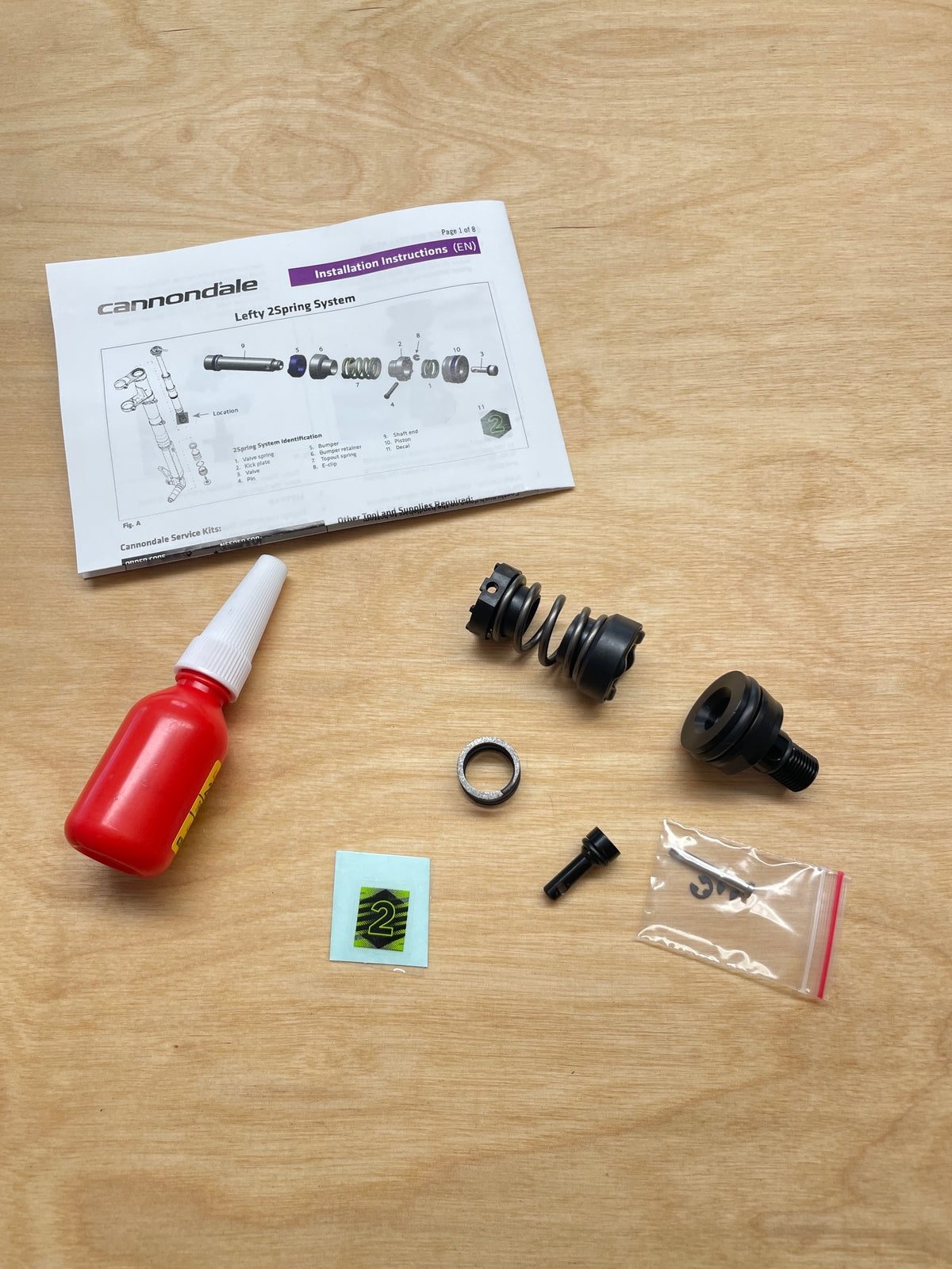 Cannondale Lefty 2 Feder-Upgrade-Kit
