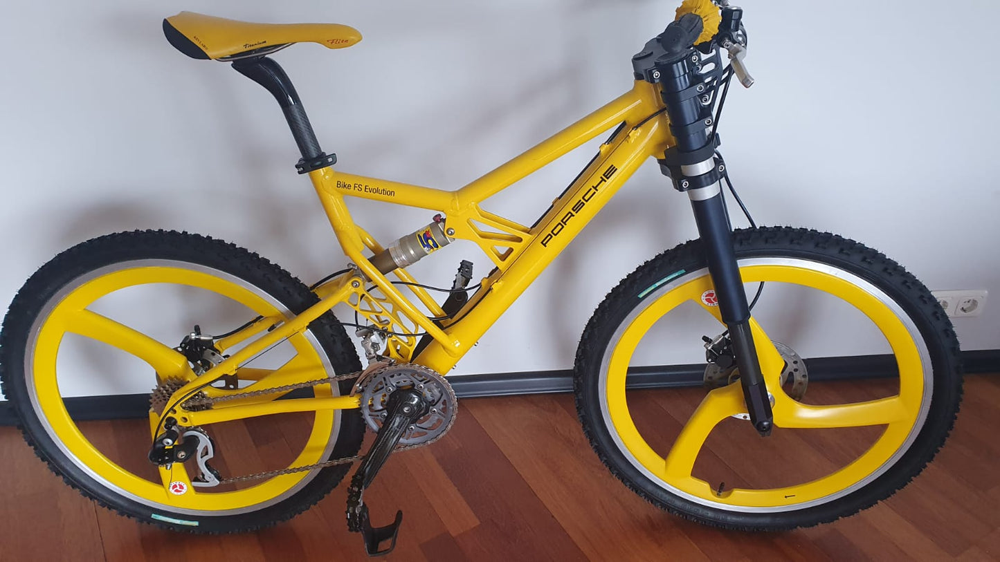 Porsche FS Evolution 1997 | Size 46 | Sachs Drivetrain | collector's item, brand new, unused