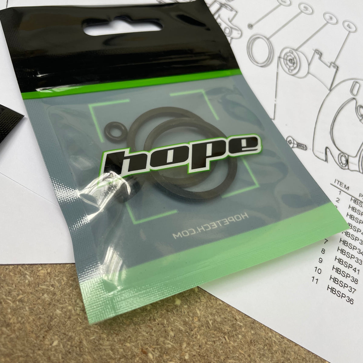 Ollis Hope C2 Brake Service Kit – Complete Restoration Kit for Porsche FS Evolution
