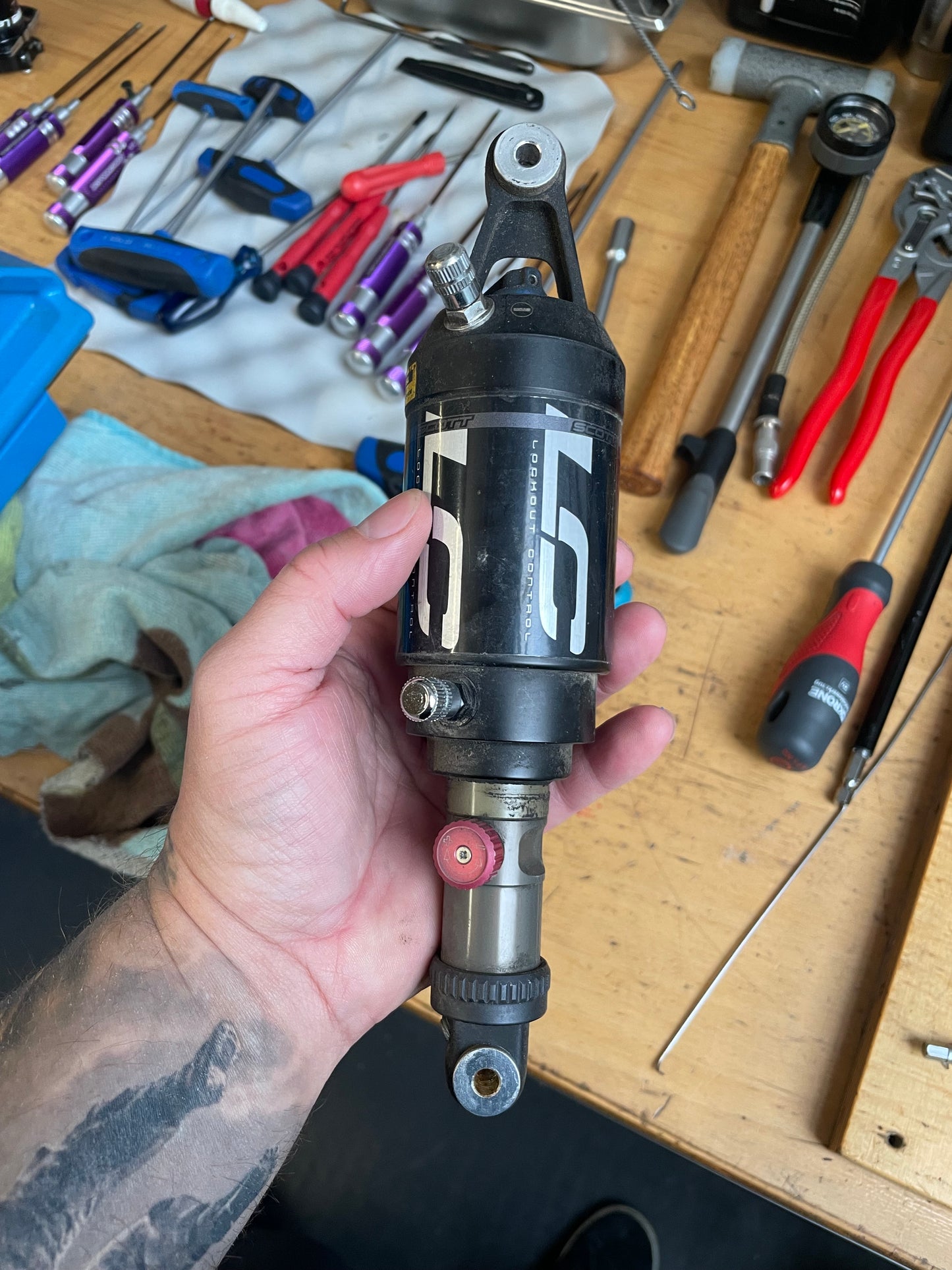 Scott LC Shock absorber Service / Maintenance