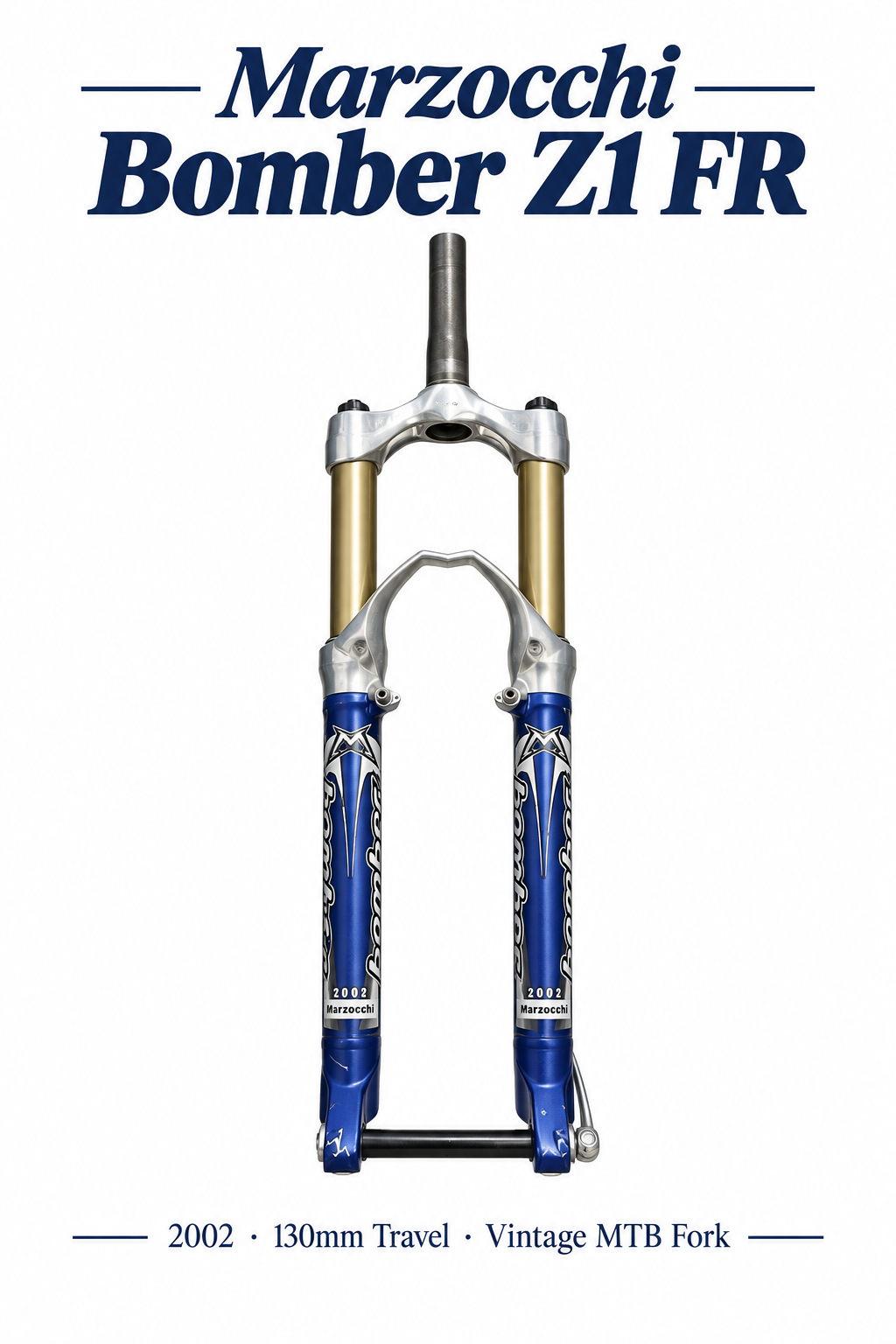 Fully Refurbished Marzocchi Z1 FR Suspension Fork (2002)