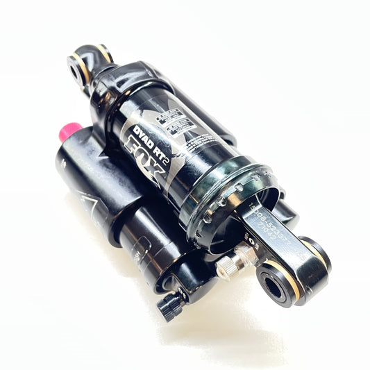2015 Series DYAD RT2 Part number: 971-62-015 Description: 2016_15, DYAD, RT2, Cannondale, Jekyll or Trigger 27.5 V2, 6.10 (155mm), 1.97 (50mm),OE Refurbished: Our company offers a variety of products that have been restored to like-new condition. Our refurbishment process involves thoroughly cleaning, inspecting, and repairing any defects. Once complete, the products are fully tested to ensure they are functioning properly. By purchasing refurbished products, you can save money while still receiving high-q